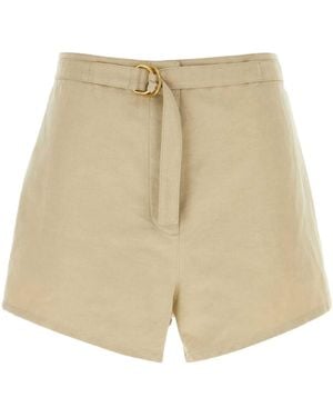 ショートパンツ Prada Pastel Light Blue Poplin Shorts ブルー（青）系 PRADA(プラダ) ショートパンツ(レディース