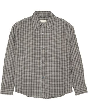 mfpen Plaid Shirt - Grey