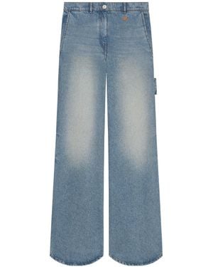 Courreges Courrèges Wide-Leg Jeans - Blue