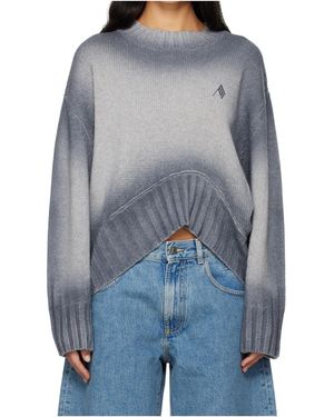 The Attico The Soft Knitted Jumper - Blue