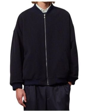 Massimo Alba Zippered Casual Jacket - Blue