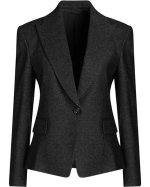 Brunello Cucinelli Single-Breasted Blazer - Black