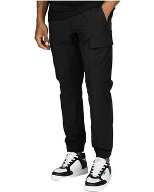 BALR Cargo-Pocket Track Pants - Black