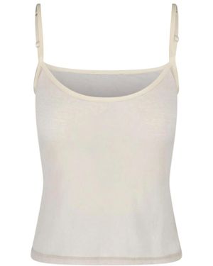 Paloma Wool Fitted Strap Top - White