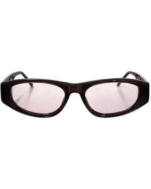 The Attico The D-Frame Sunglasses - White