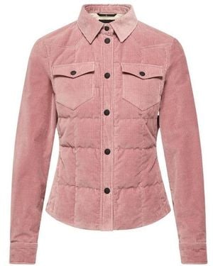 Moncler Grenoble Apres Ski Quilted Down Jacket - Pink