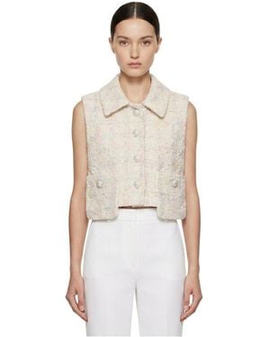 Marissa Chiara Sleeveless Vest - Natural