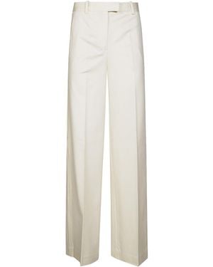 Circolo 1901 Poplin Trousers - White