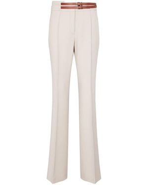 Gabriela Hearst High-Waisted Casual Pants - Gray