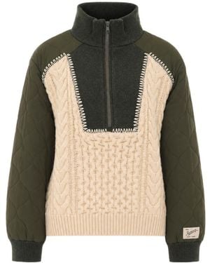 Sea Turtleneck Jumper - Green