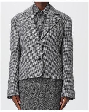 Ermanno Scervino Single-Breasted Suit Jacket - Grey