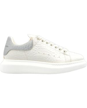 McQueen Sports Shoes With Logo - White