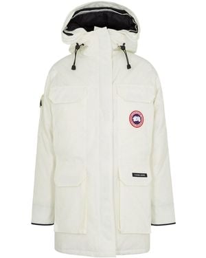 Canada Goose Thickened Waterproof Down Coat - White