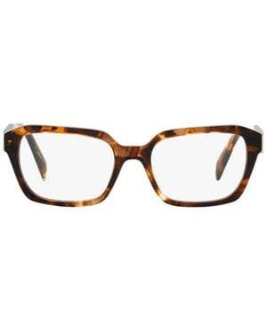 Prada Eyewear Square Frame Glasses - White