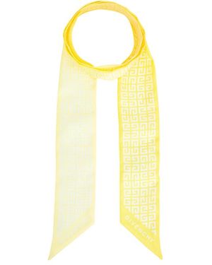 Givenchy Patterned Scarf - Yellow