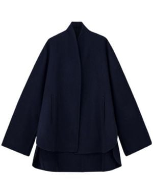 Giorgio Armani Pea Coat - Blue