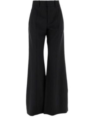 Chloé Horn Casual Trousers - Black