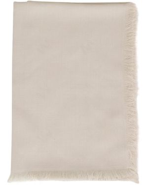 Weekend by Maxmara Fringed Scarf - White