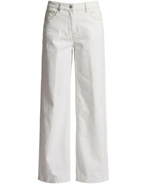 Peserico Casual Pants With Belt Loops - White