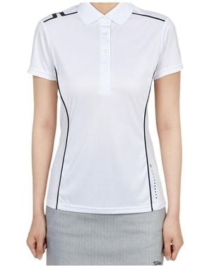 J.Lindeberg Short-Sleeved Polo Shirt - White