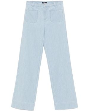 A.P.C. Emilie Flared Jeans - Blue