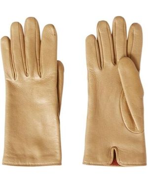 Loro Piana Laila Gloves - Natural