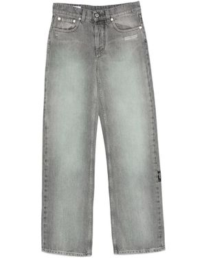 Off-White c/o Virgil Abloh Wide-Leg Jeans - Grey