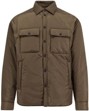 DSquared² Snap Buttoned Padded Jacket - Green