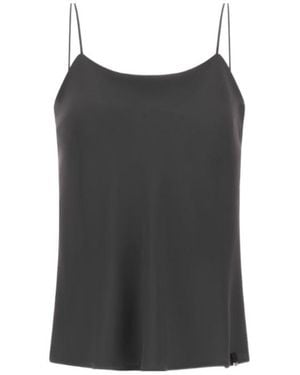 Herno Sleeveless Top - Black