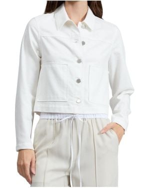 Rag & Bone Long-Sleeved Casual Jacket - White