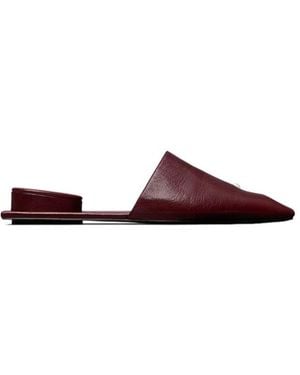 Tory Burch Pierced Mule - Brown