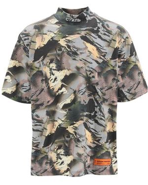 Heron Preston Logo Short-Sleeved T-Shirt - Grey
