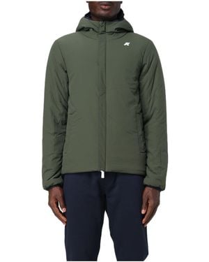 K-Way Jack St Warm Reversible Jacket - Green