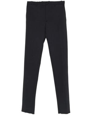 Incotex Elastic-Waistband Pants - Blue