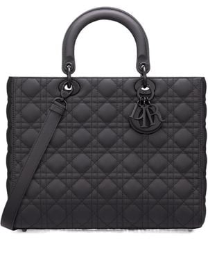 Dior Large Lady Bag - Black