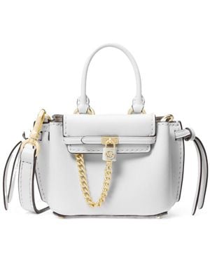 MICHAEL Michael Kors Chain-Detail Leather Mini Bag - White