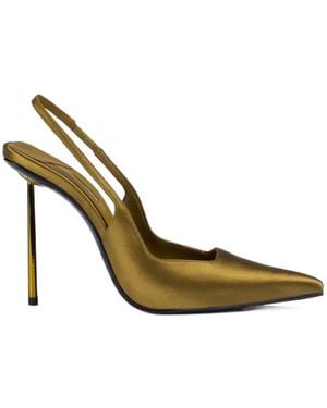 Le Silla Amelia Slingback Pumps - Metallic