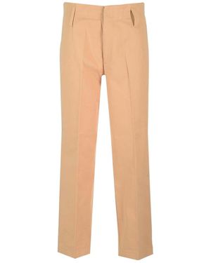 forte_forte Straight-Leg Tailored Trousers - Natural