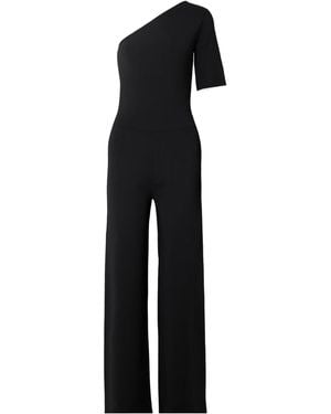 Stella McCartney One-Shoulder Jumpsuit - Black