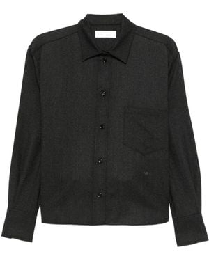 Victoria Beckham Relaxed Button-Up Shirt - Black