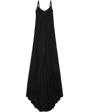 Balenciaga Naked Sleeveless Maxi Dress - Black