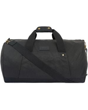 Barbour Explorer Wax Holdall - Black