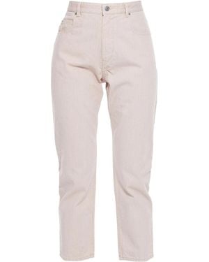 Isabel Marant Solid-Color Jeans - Pink