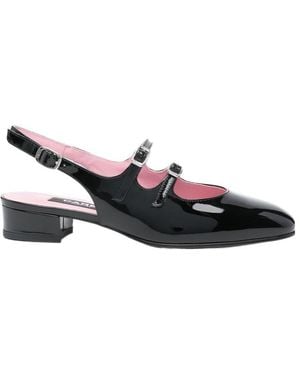 CAREL PARIS Peche Slingback Mary Janes - Black