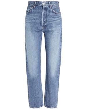 Agolde 90 S Pinch Waist Straight-Leg Jeans - Blue