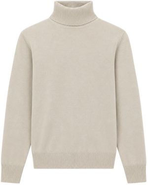 Emporio Armani Long-Sleeved Sweater - White