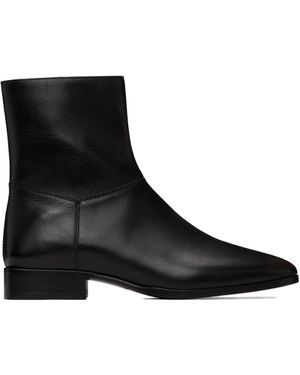 Fear Of God Side-Zip Block Heel Ankle Boots - Black