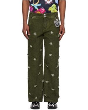 Chopova Lowena Poppet Jeans - Green