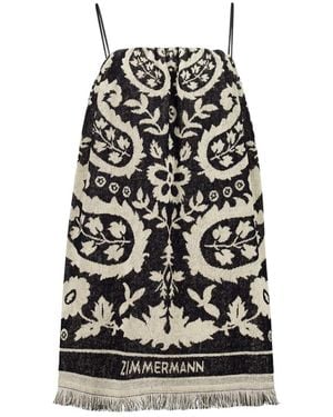 Zimmermann Rhiannon Towel Mini Dress - Multicolour
