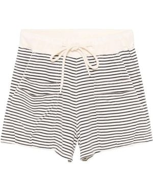 R13 Striped Shorts - Metallic